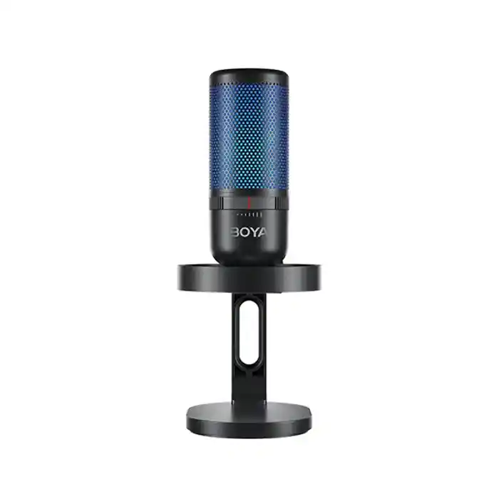 BOYA K3 Vibrant Lighting  Condenser USB Microphone with  RGB & Noise Cancellation